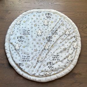 Plush soft baby mat